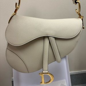 Dior saddle bag